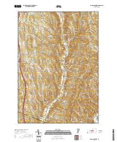 Randolph Center 2018 topographic map thumbnail