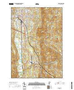 Rutland 2018 topographic map thumbnail
