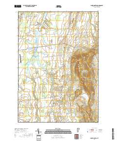 Snake Mountain 2018 topographic map thumbnail
