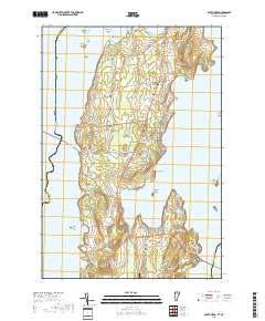 South Hero 2018 topographic map thumbnail