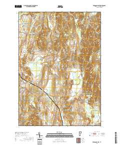 Vergennes East 2018 topographic map thumbnail