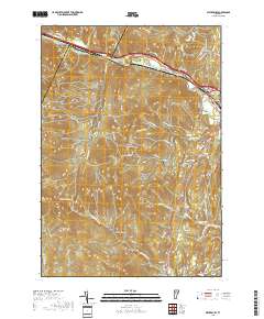 Waterbury 2018 topographic map thumbnail
