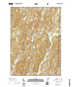 West Pawlet 2018 topographic map thumbnail