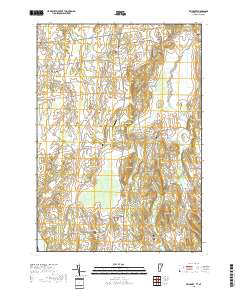 Bridport 2018 topographic map thumbnail