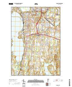 Burlington 2018 topographic map thumbnail