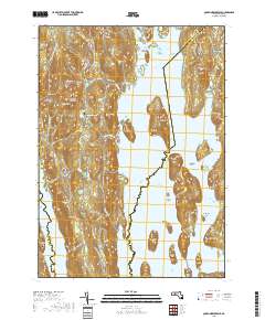 Quabbin Reservoir 2018 topographic map thumbnail