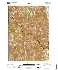 Shelburne Falls 2018 topographic map thumbnail