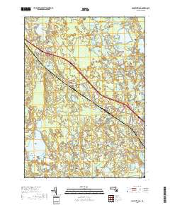Snipatuit Pond 2018 topographic map thumbnail