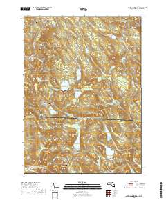 South Sandisfield 2018 topographic map thumbnail