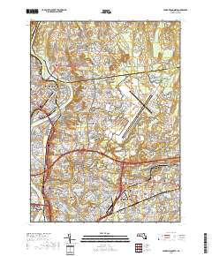 Springfield North 2018 topographic map thumbnail