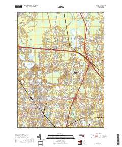 Taunton 2018 topographic map thumbnail