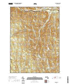 Ashfield 2018 topographic map thumbnail