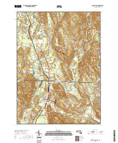 Ashley Falls 2018 topographic map thumbnail