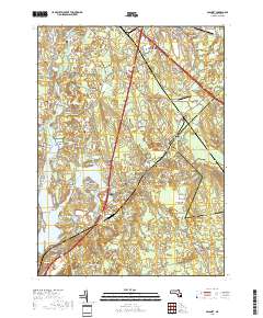 Assonet 2018 topographic map thumbnail