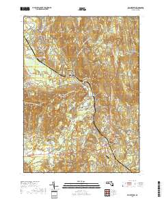 Belchertown 2018 topographic map thumbnail