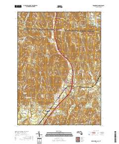 Bernardston 2018 topographic map thumbnail