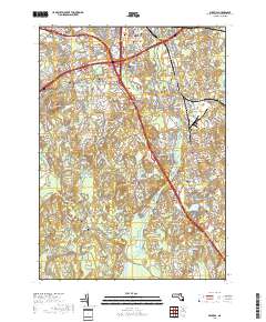 Billerica 2018 topographic map thumbnail