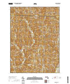 Colrain 2018 topographic map thumbnail