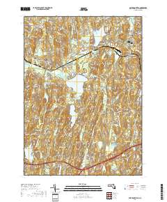 East Brookfield 2018 topographic map thumbnail