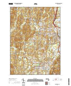 Easthampton 2018 topographic map thumbnail