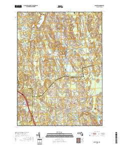 Holliston 2018 topographic map thumbnail