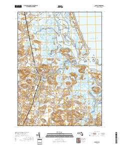 Ipswich 2018 topographic map thumbnail