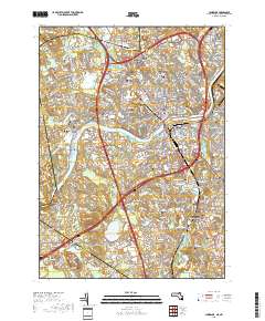 Lawrence 2018 topographic map thumbnail