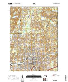 Lowell 2018 topographic map thumbnail