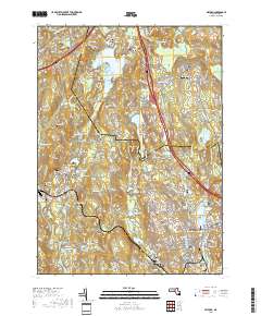 Milford 2018 topographic map thumbnail