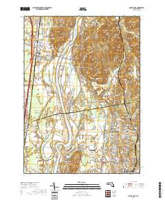 Mount Toby 2018 topographic map thumbnail