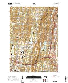 Mount Tom 2018 topographic map thumbnail