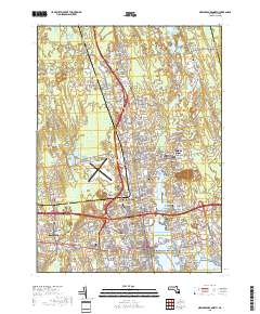 New Bedford North 2018 topographic map thumbnail