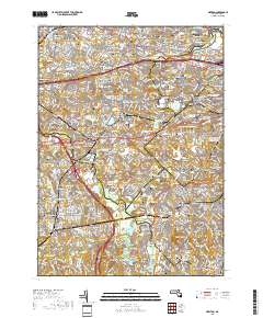 Newton 2018 topographic map thumbnail
