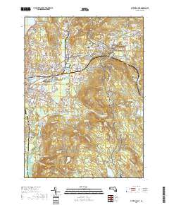 Pittsfield East 2018 topographic map thumbnail