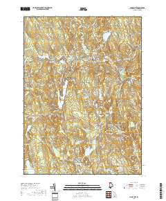 Chepachet 2018 topographic map thumbnail