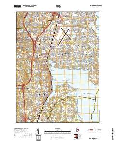 East Greenwich 2018 topographic map thumbnail