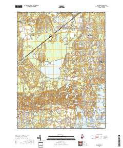 Kingston 2018 topographic map thumbnail