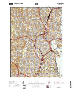 Providence 2018 topographic map thumbnail