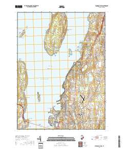 Prudence Island 2018 topographic map thumbnail