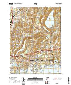 Branford 2018 topographic map thumbnail