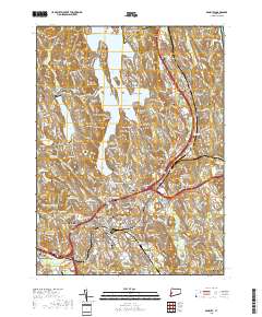 Danbury 2018 topographic map thumbnail