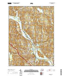 Deep River 2018 topographic map thumbnail