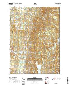 Ellington 2018 topographic map thumbnail