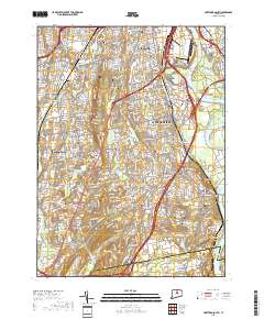 Hartford South 2018 topographic map thumbnail
