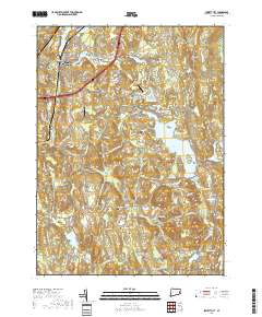 Jewett City 2018 topographic map thumbnail