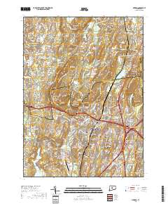 Meriden 2018 topographic map thumbnail