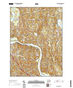 Middle Haddam 2018 topographic map thumbnail