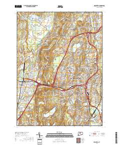 New Britain 2018 topographic map thumbnail