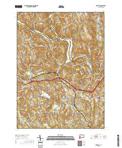 Newtown 2018 topographic map thumbnail