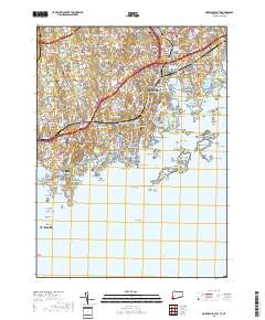 Norwalk South 2018 topographic map thumbnail
